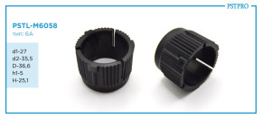 Втулка рулевой рейки PSTL-M6058 Renault Koleos, Nissan Qashqai / X-Trail d1-27 D-36,6 H-25,1 Тип: 6A