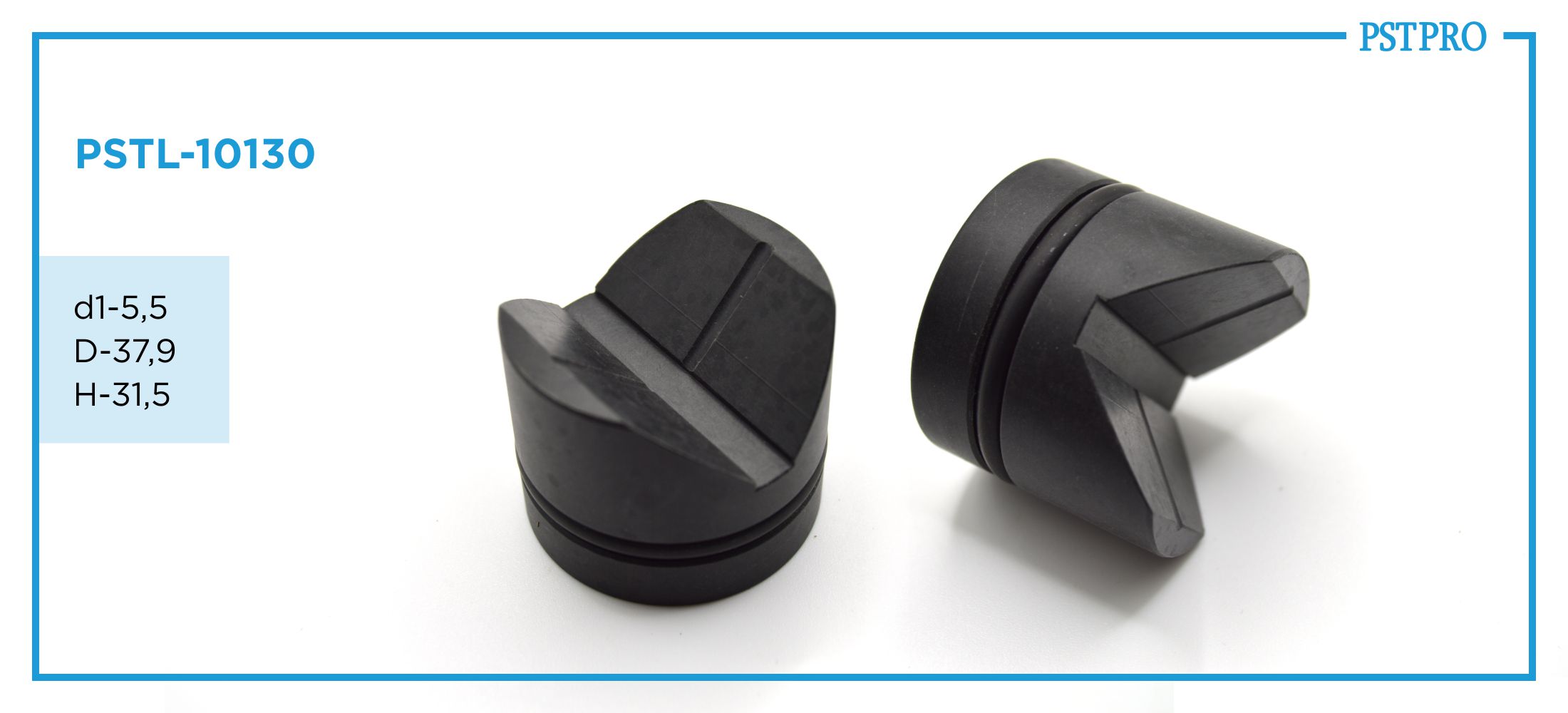 Поршень боковой поджимки цельный d1-5,5 D-37,9 H-31,5