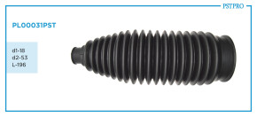 Пыльник рулевой рейки PL00031PST Mitsubishi L200, Mitsubishi Pajero Sport d1-18 d2-53 L-196