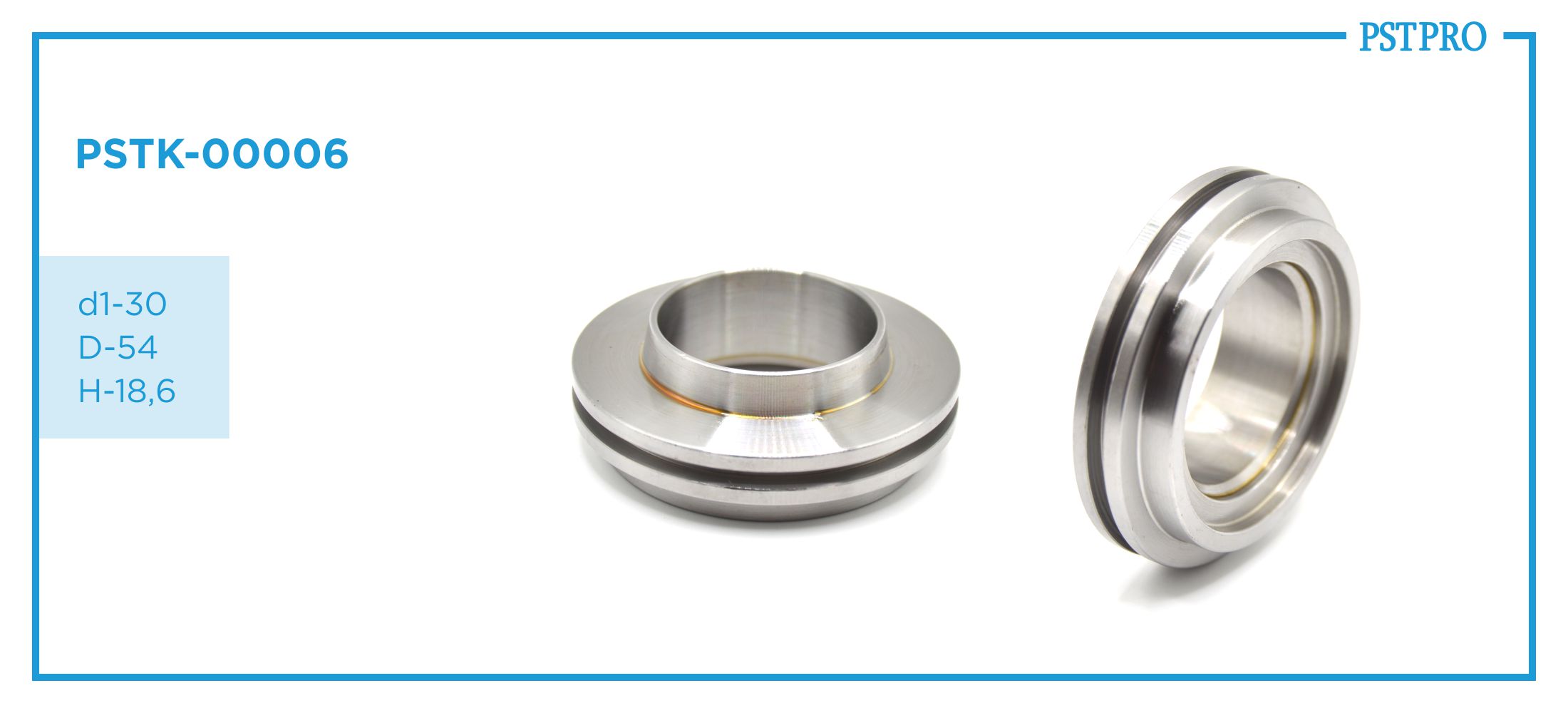 Поршень штока рулевой рейки с ГУР VW Crafter 2006-, Mercedes Sprinter W906 2006- d1-30 D-54 H-18,5