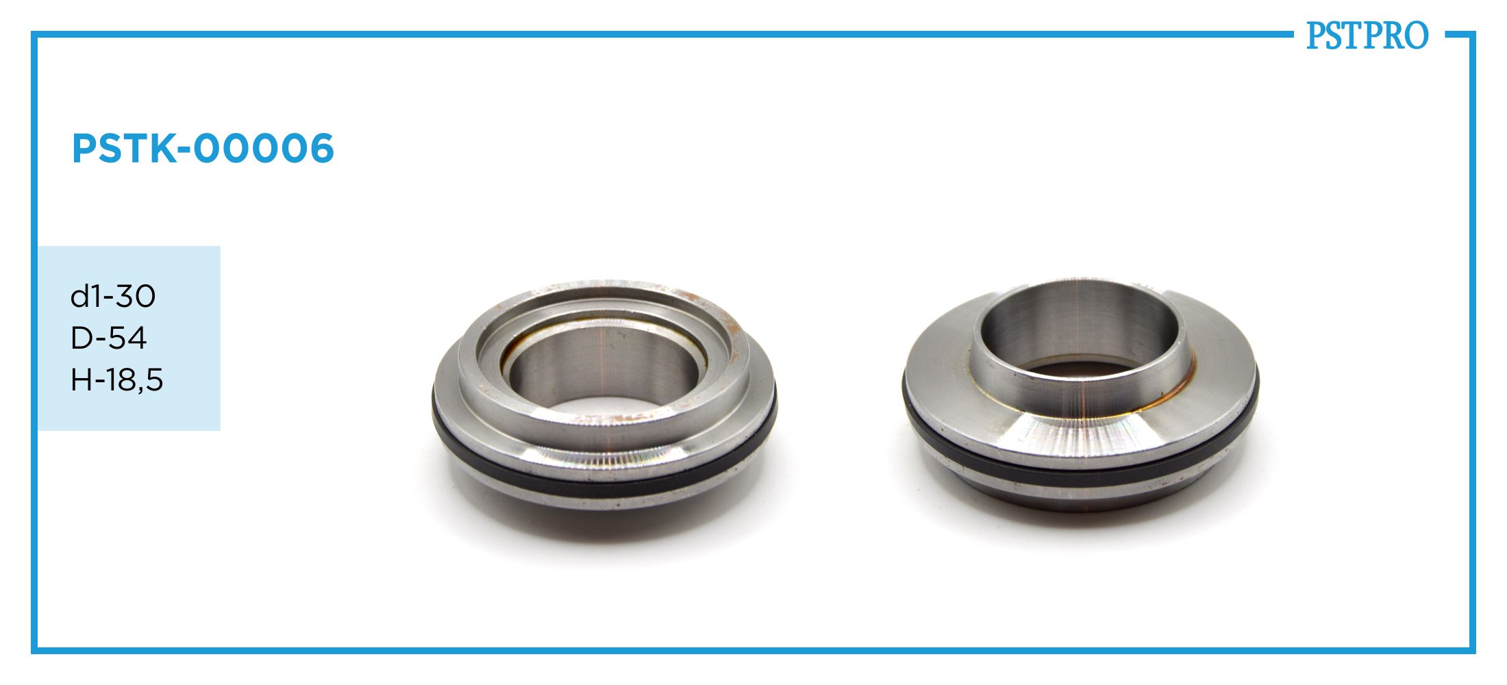 Поршень штока рулевой рейки с ГУР VW Crafter 2006-, Mercedes Sprinter W906 2006- d1-30 D-54 H-18,5