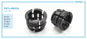 Втулка рулевой рейки без ГУР PSTL-M6024 Citroen C2 / C3, Peugeot 1007 d1-24 D-35,7 H-24 Тип: 7B