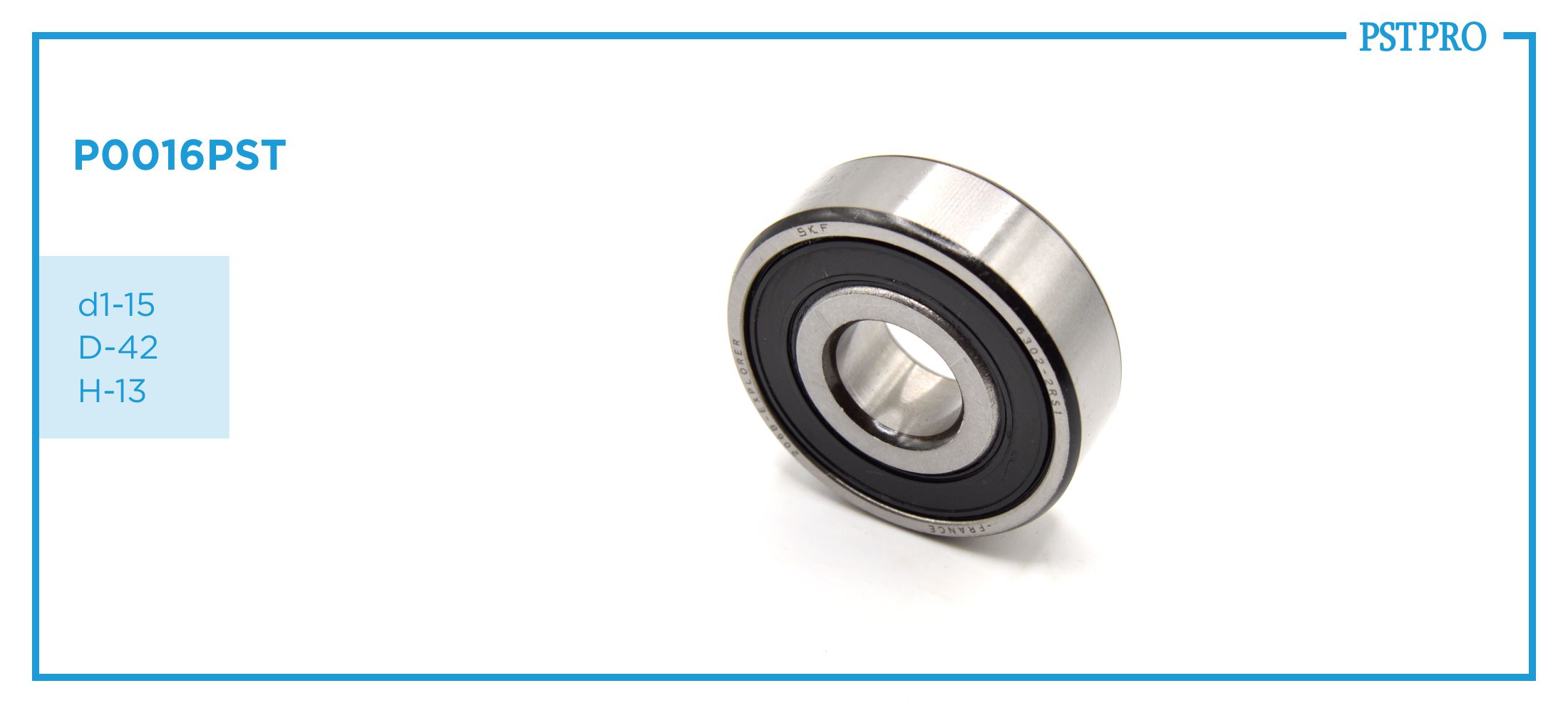 Подшипник рулевой рейки с ЭУР Honda Civic VIII седан 2006- d1-15 D-42 H-13