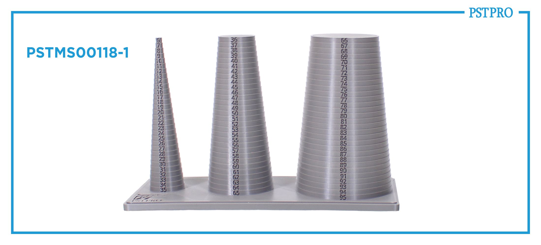 Инструмент для измерения резиновых колец калибратор 6-95мм