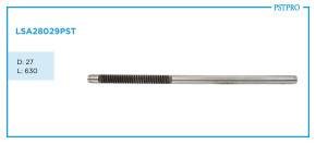 Вал продольный для электрической рулевой рейки Honda CR-V 2006- d1-27 L-630 Z-28 M16×1,0 мм