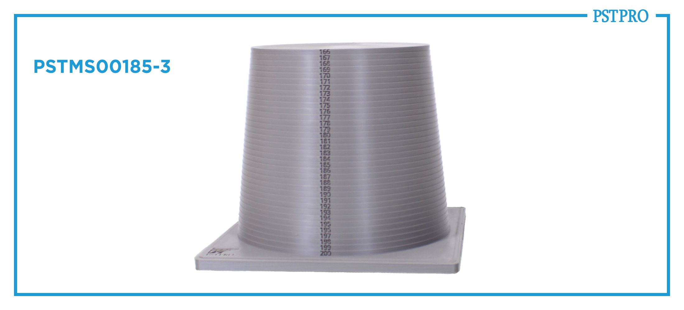 Инструмент для измерения резиновых колец калибратор 166-200мм