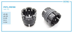 Втулка электрической рулевой рейки PSTL-M6198 Subaru d1-26 d2-32 D-35 h1-3 H-34 Тип: 7C