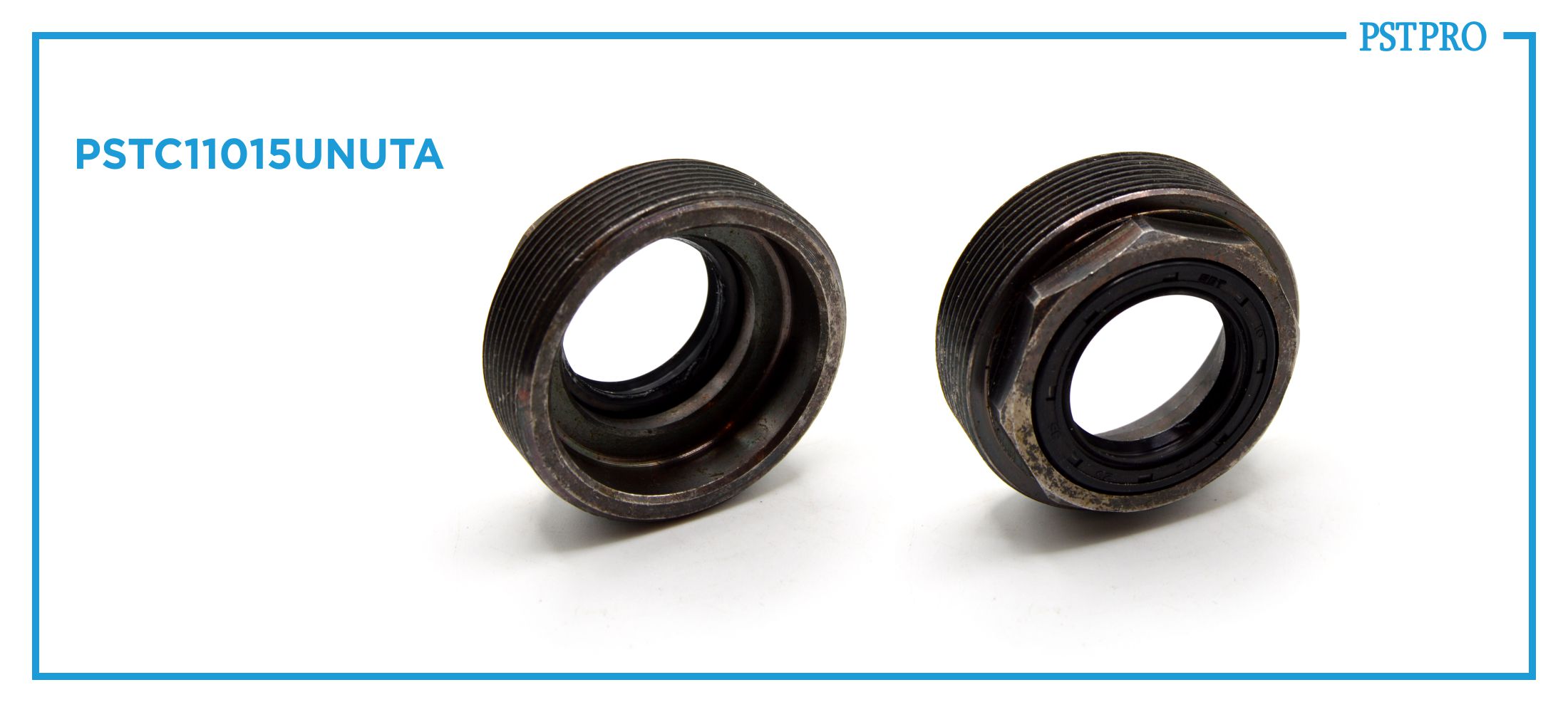 Гайка рулевой рейки верхняя, под ключ сталь H-20,2  резьба: M49,7×1,5 мм Chery Tiggo 4 2017-