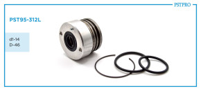 Комплект направляющей PST95-312L d1-14 D-46 Ø