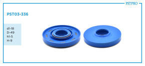 Сальник амортизатора PST03-336 Land Rover Discovery III / IV 2004-2016 d1-18 D-49 h1-5 H-9