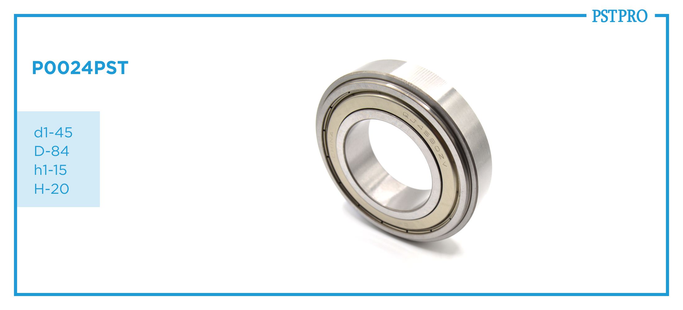 Подшипник рулевой рейки с ЭУР Chrysler 300 2011- d1-45 D-84 h1-15 H-20