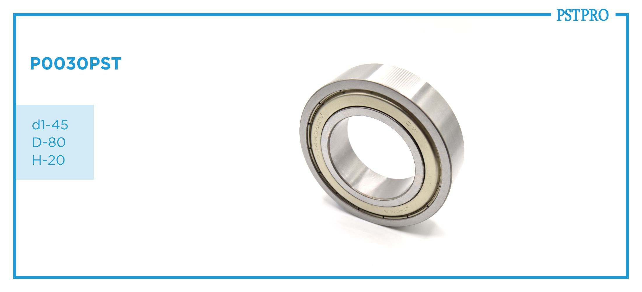 Подшипник рулевой рейки с ЭУР Dodge Charger d1-45 D-80 H-20