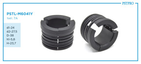 Втулка рулевой рейки PSTL-M6041Y Renault Megane II d1-24 d2-27,5 D-38 h1-5,8 H-23,7 Тип: 7A