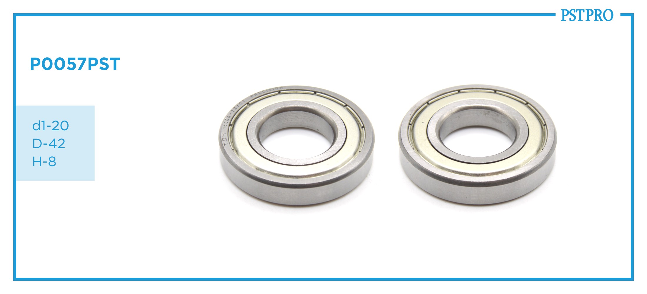 Подшипник опорный верхний распределителя рулевой рейки JEEP, Hyundai, KIA d1-20 D-42 H-8