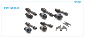 Универсальный комплект штуцеров для проверки гидравлических рулевых реек на стенде PSTMS00553-1