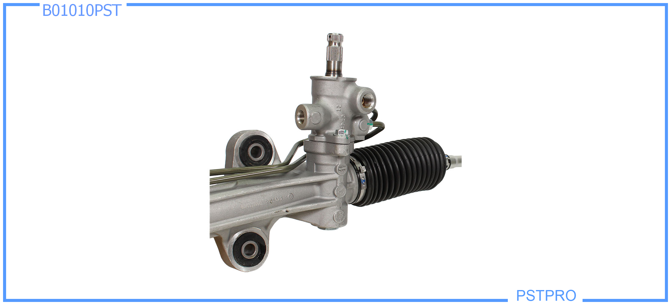 Гидравлическая рулевая рейка Acura MDX 2006- вход M14 / выход M16