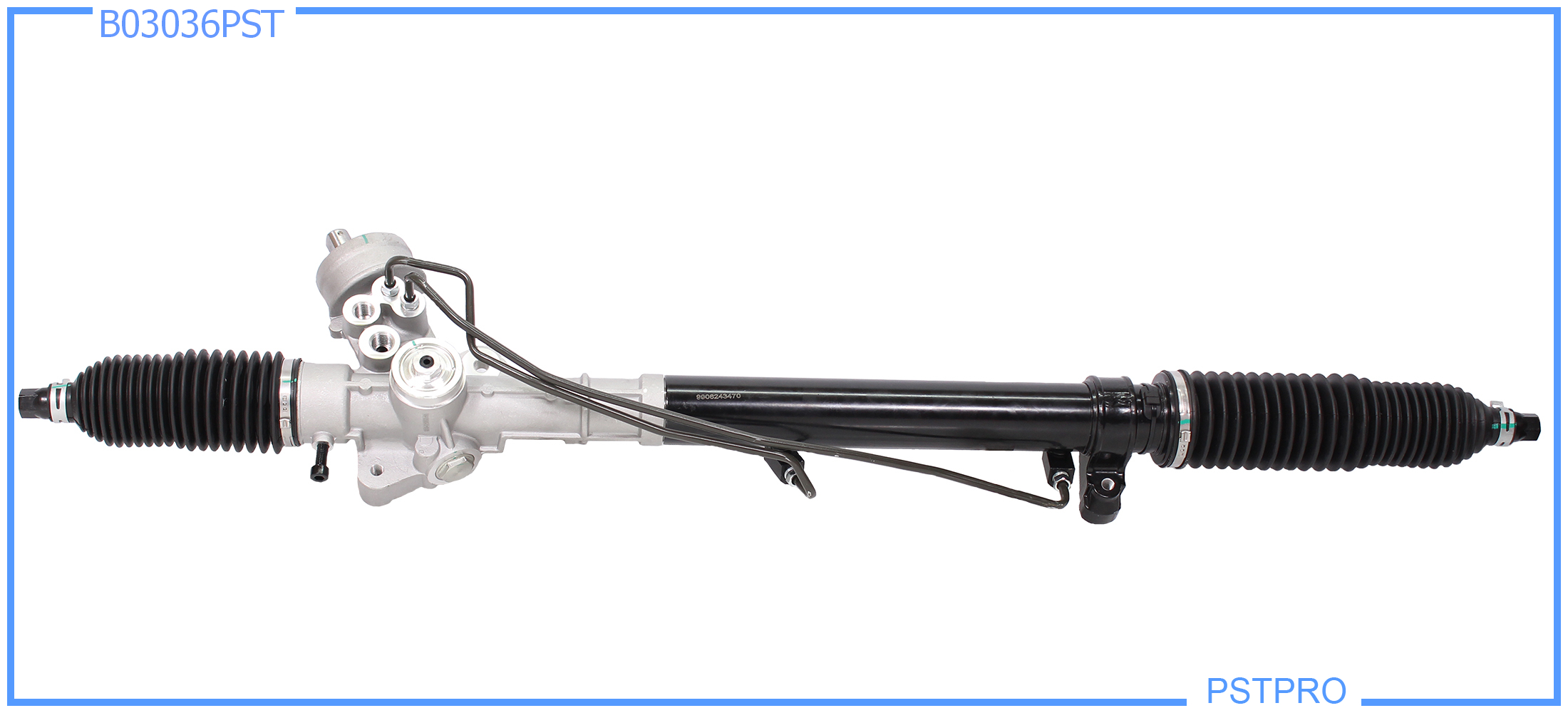 Гидравлическая рулевая рейка Audi A6 / A6 Avant (4B, C5) 1997-2004 для авто без демпфера, без сервотроника