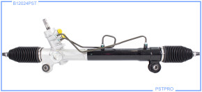 Гидравлическая рулевая рейка Chevrolet Captiva 2006-, Opel Antara 2006- без сервотроника, с вертикальным подводом трубок