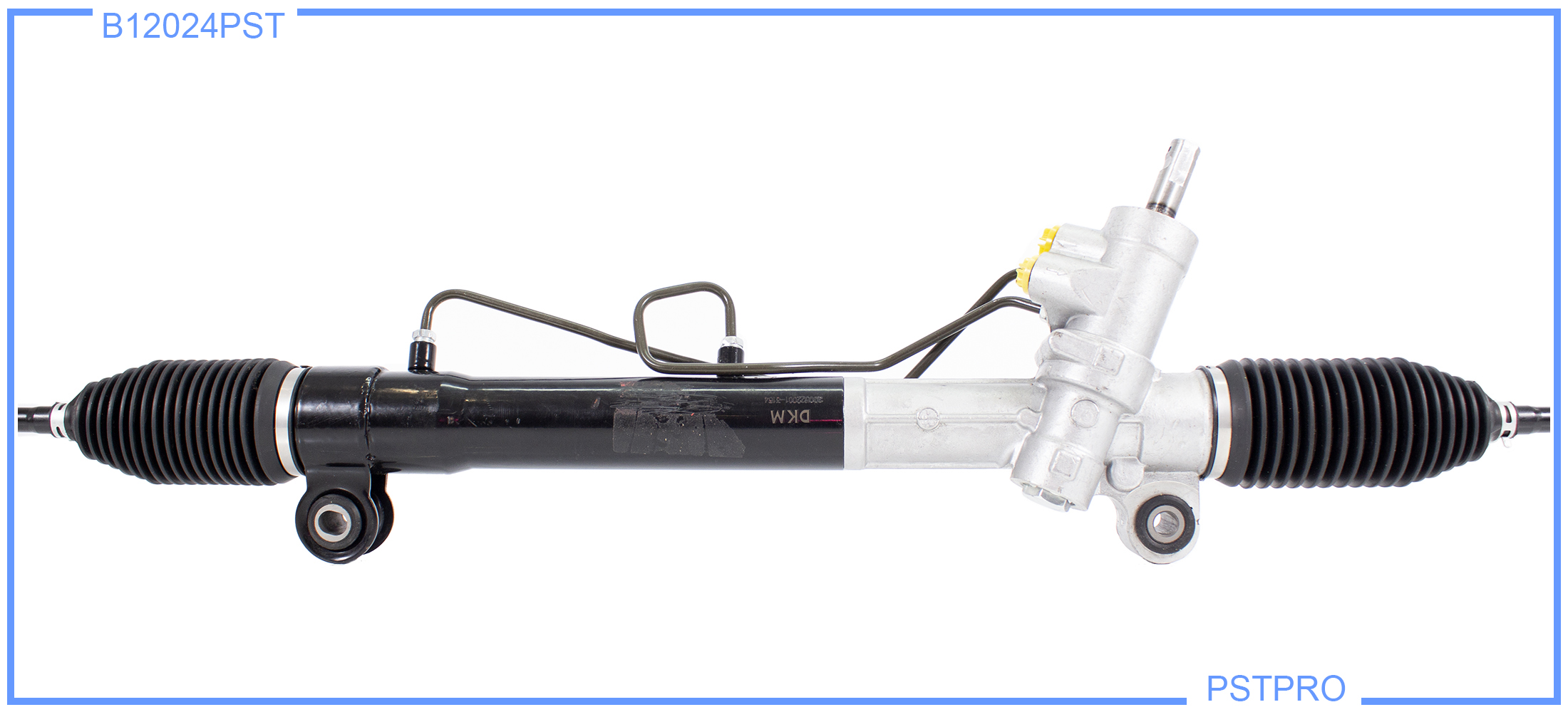 Гидравлическая рулевая рейка Chevrolet Captiva 2006-, Opel Antara 2006- без сервотроника, с вертикальным подводом трубок