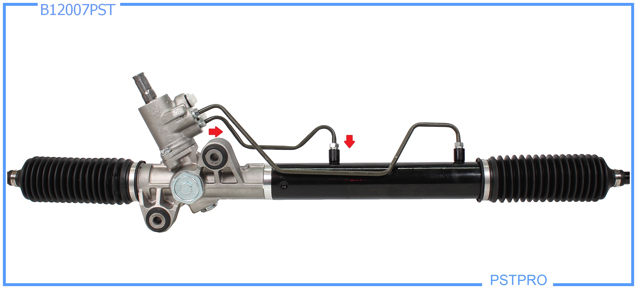 Гидравлическая рулевая рейка Chevrolet Epica (KL1_) 2005-, Chevrolet Evanda 2005- без сервотроника, длина 1325мм