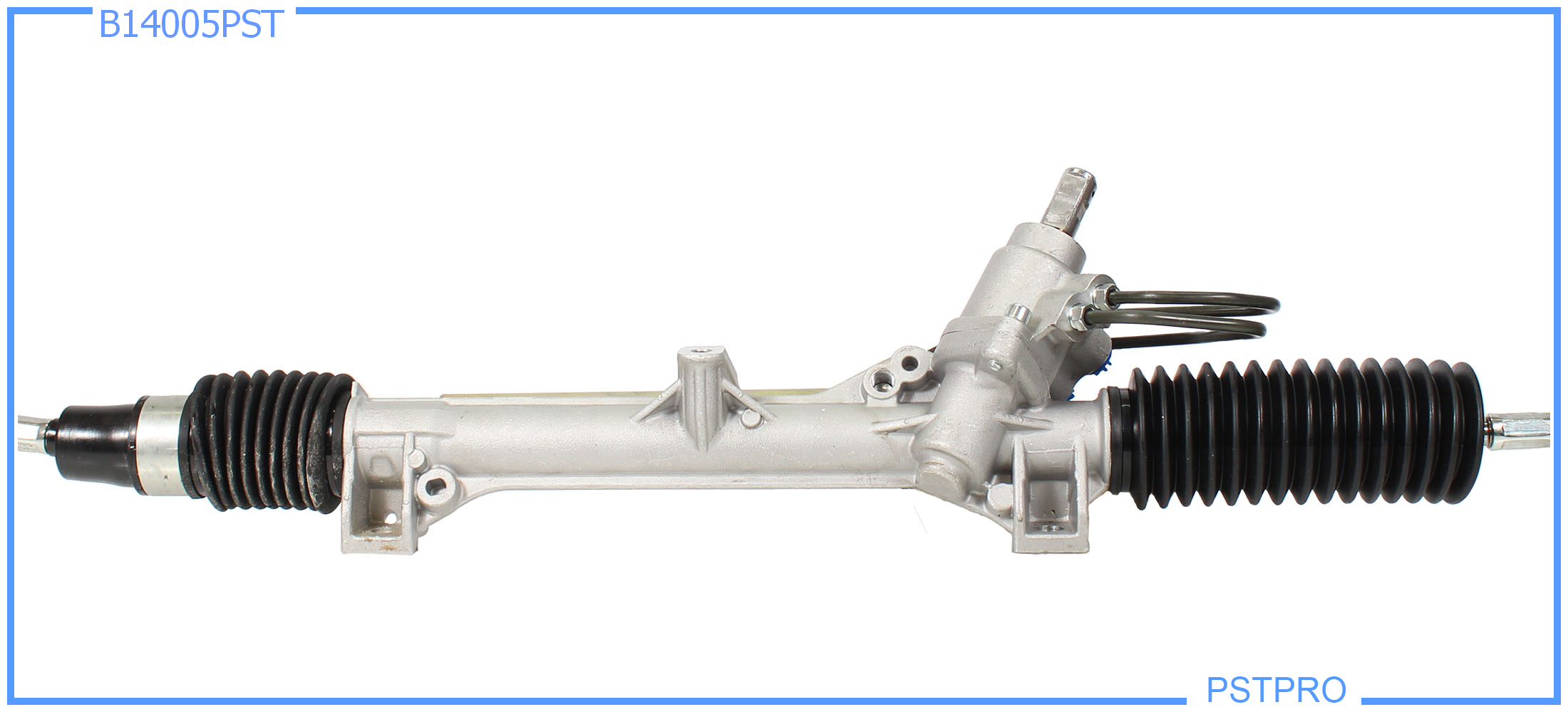 Гидравлическая рулевая рейка Citroen Berlingo 1998-2002 квадратный шток, трубки на резьбе