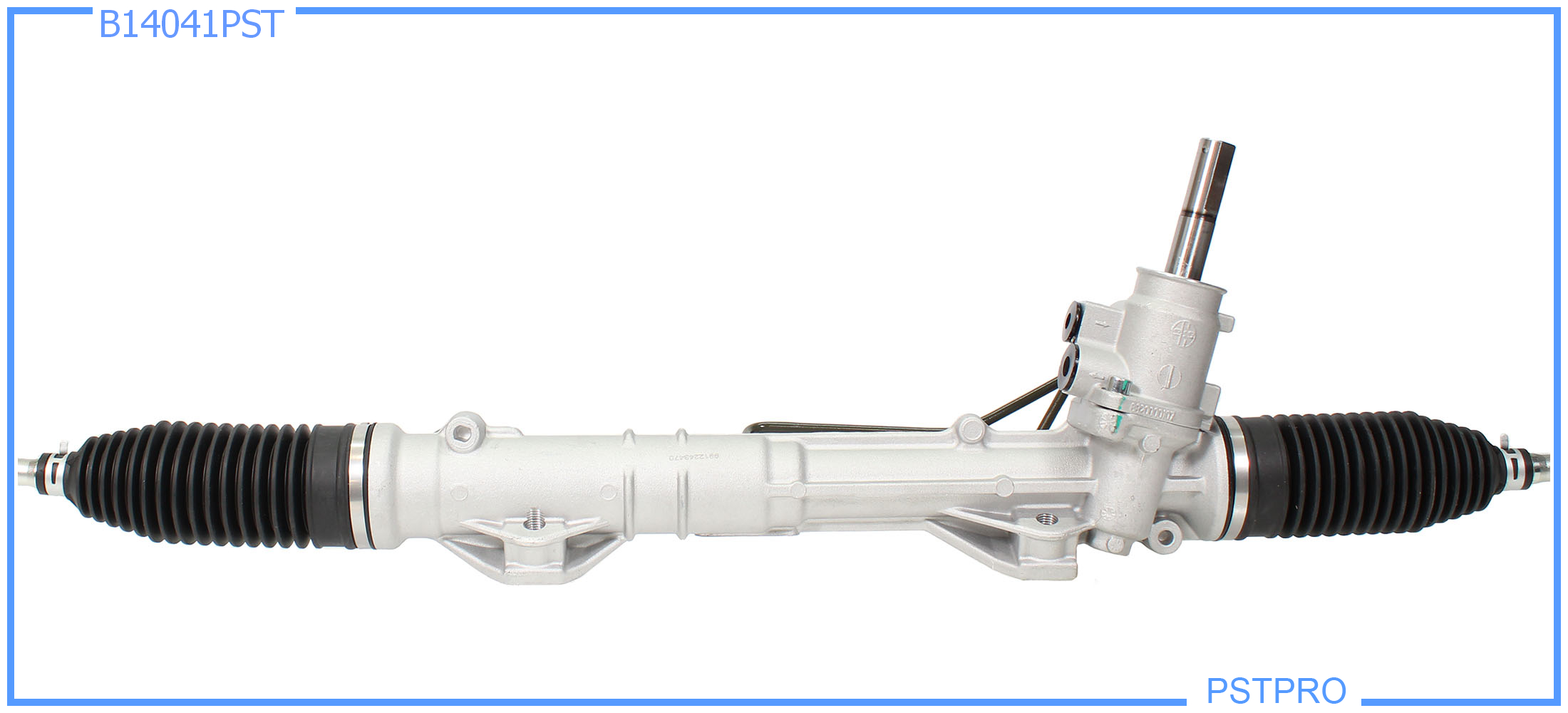 Гидравлическая рулевая рейка Citroen C4 Picasso 2007- total_Turns: 3,6, длина в сборе 1195мм