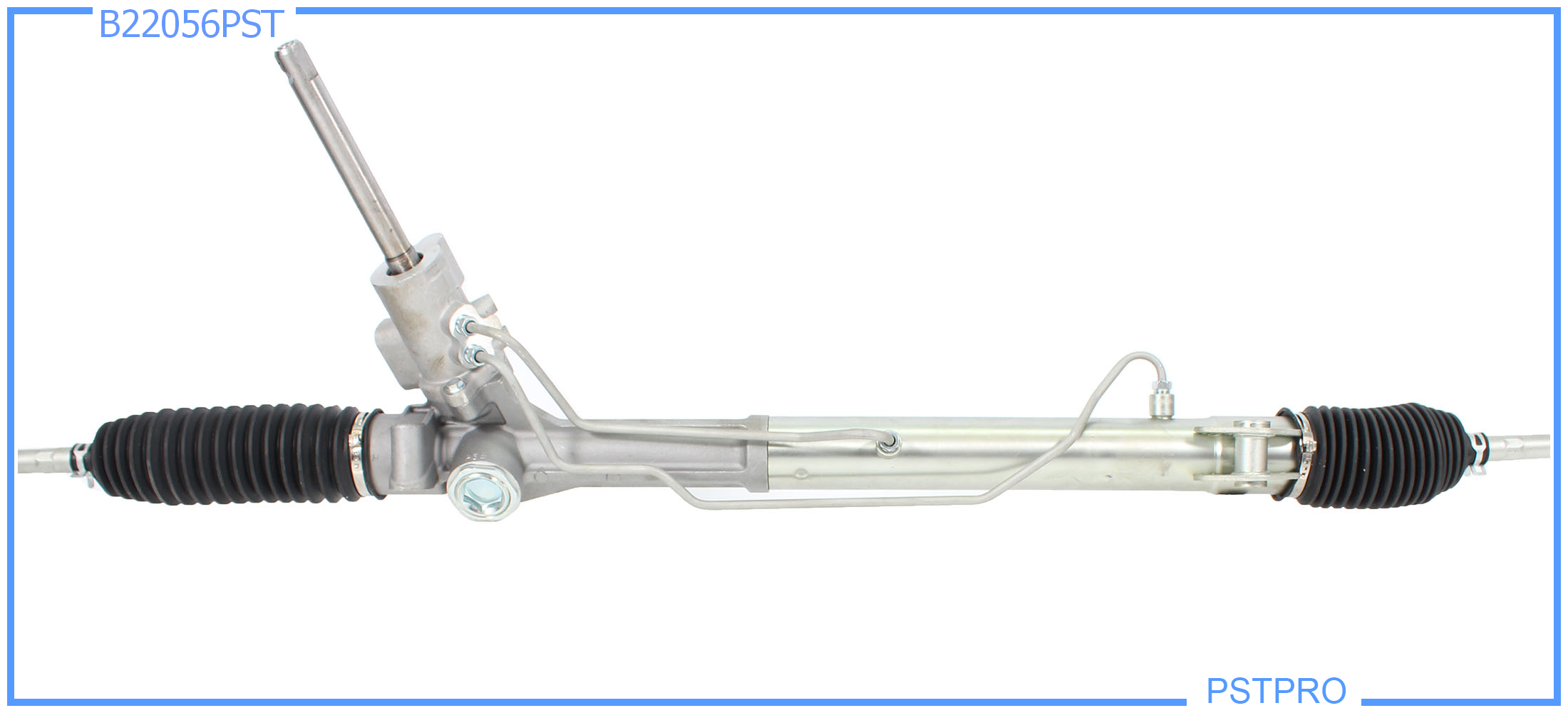 Гидравлическая рулевая рейка Ford Mondeo 2007-2014 треугольный шток, корпус АЛЮМИНИЙ + СТАЛЬ