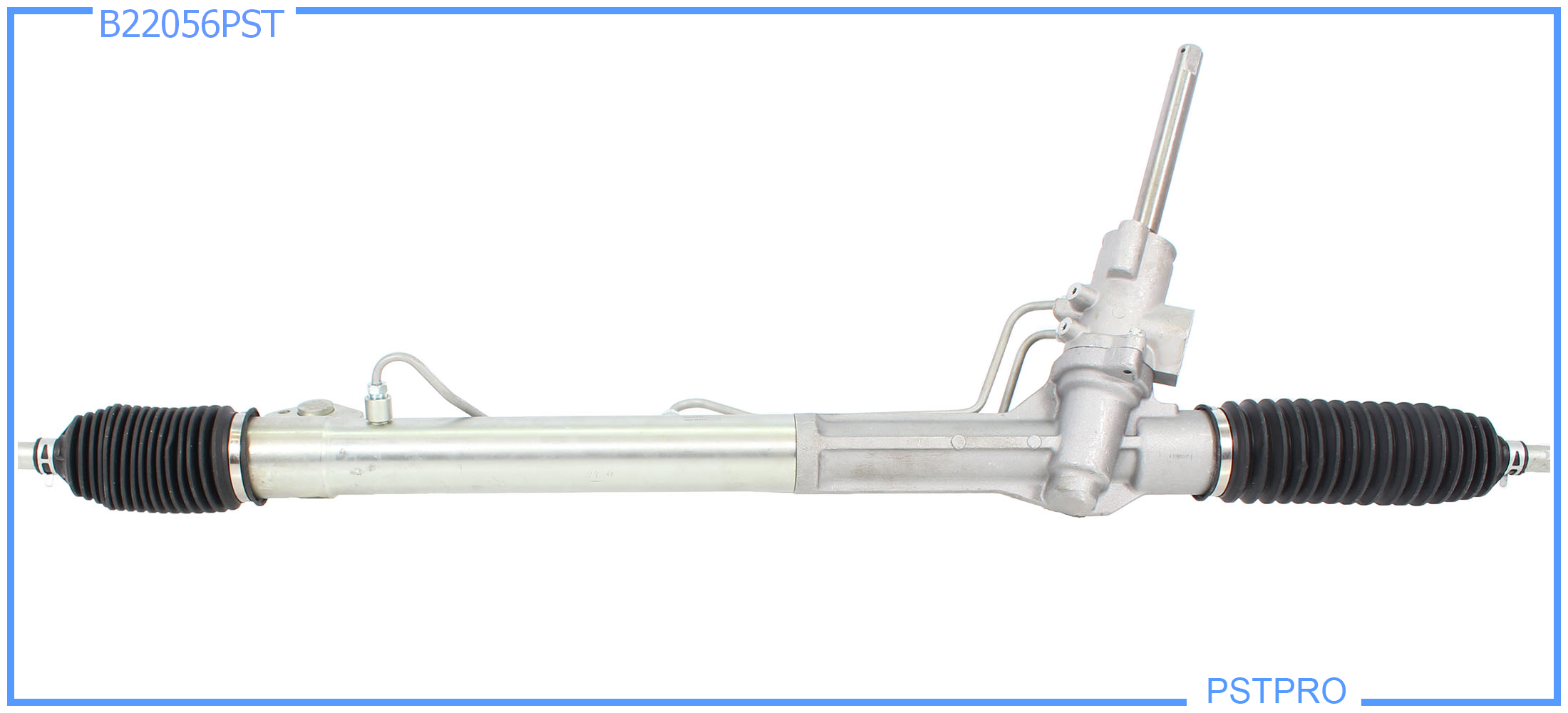 Гидравлическая рулевая рейка Ford Mondeo 2007-2014 треугольный шток, корпус АЛЮМИНИЙ + СТАЛЬ