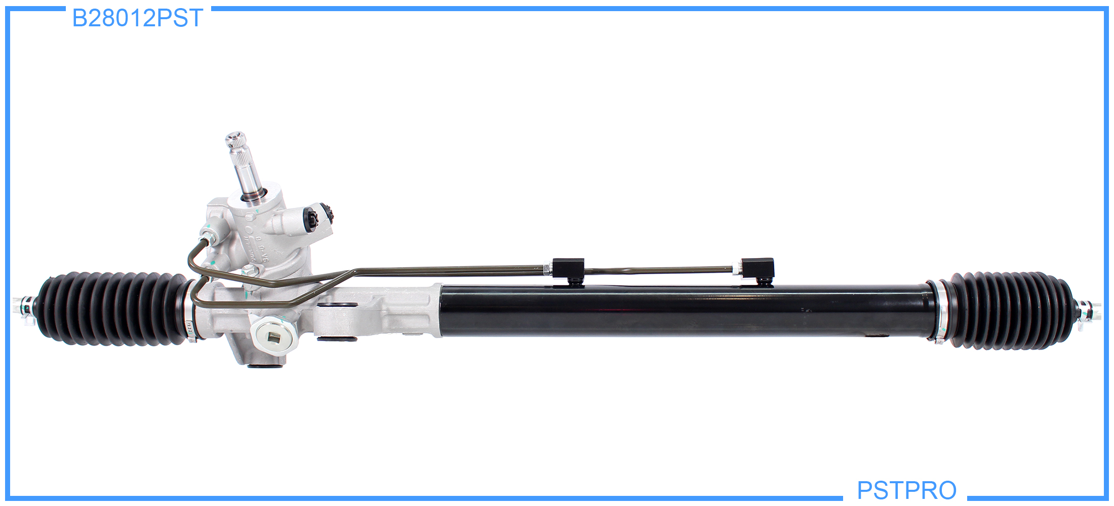 Гидравлическая рулевая рейка Honda Accord (CL_, CM_) 2003-2008 рейки в сборе с тягами - 1050 мм