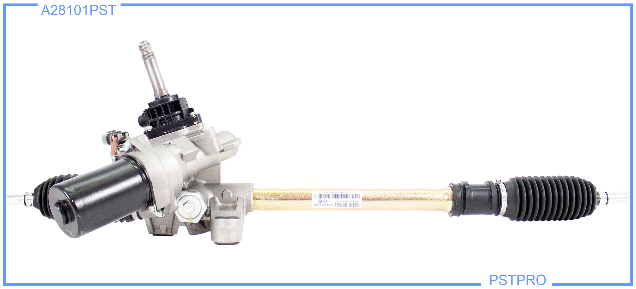 Электрическая рулевая рейка Honda Jazz (GD) 2002-2009 с ПЛАСТМАССОВЫМ датчиком угла поворота