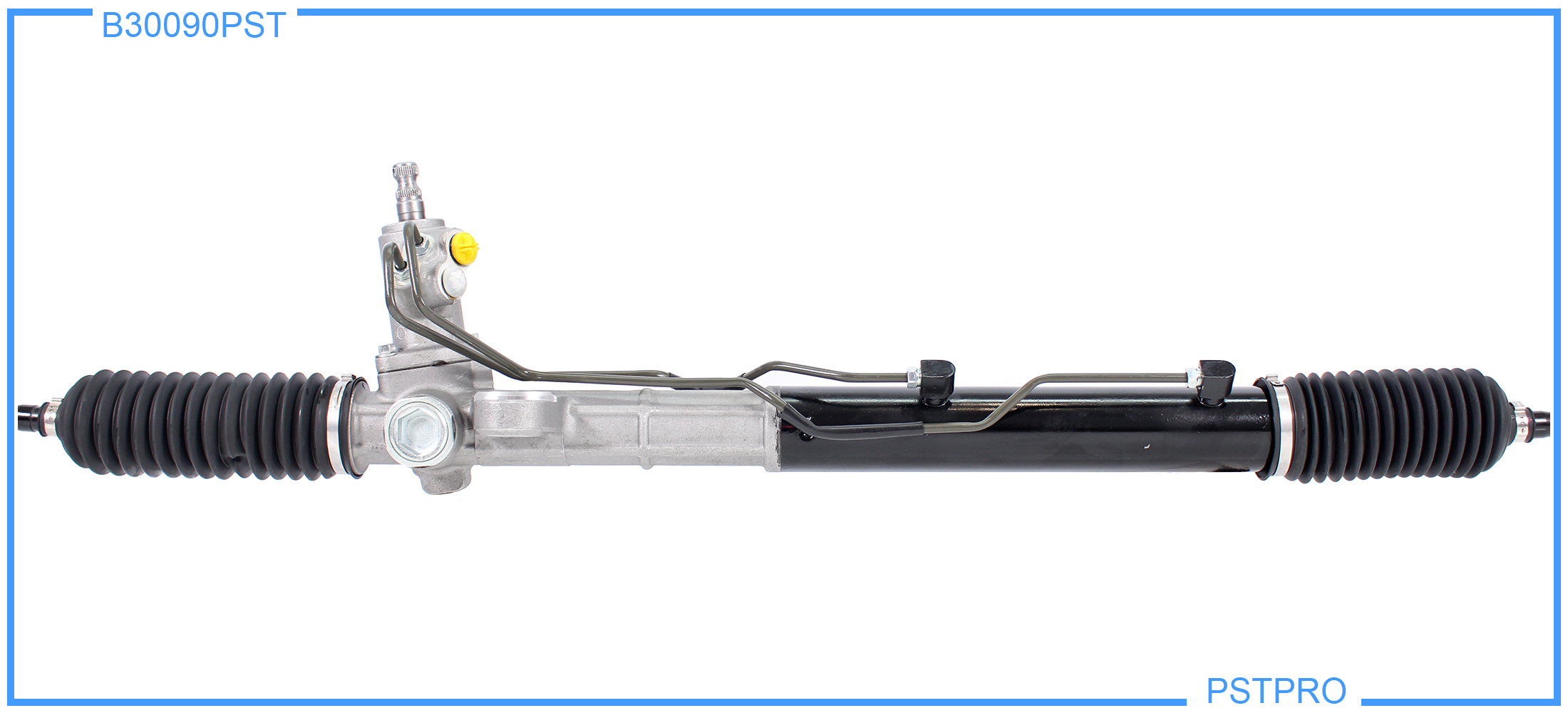 Гидравлическая рулевая рейка Hyundai Santa Fe (CM) 2006-2012 вход/выход М14/М16