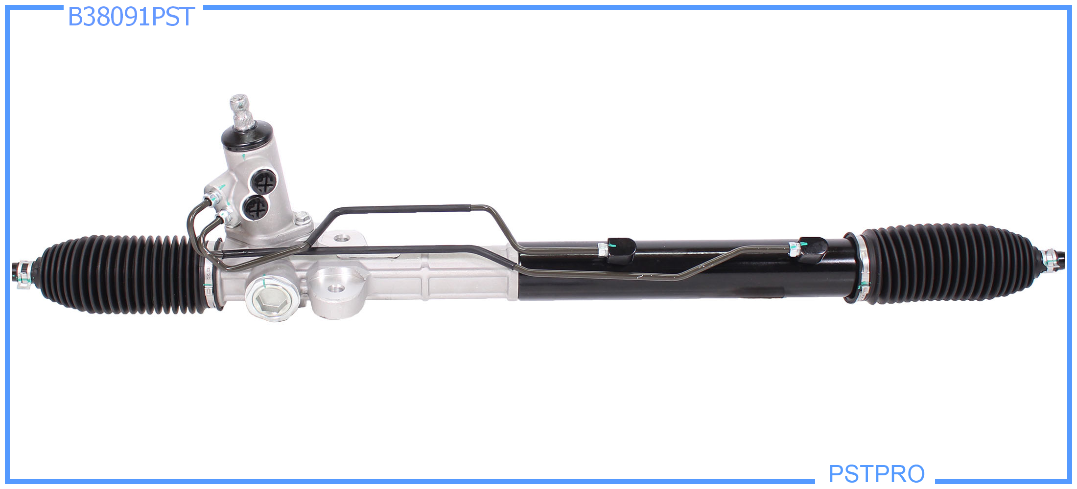 Гидравлическая рулевая рейка KIA Sorento 2009- вход/выход М16/М16