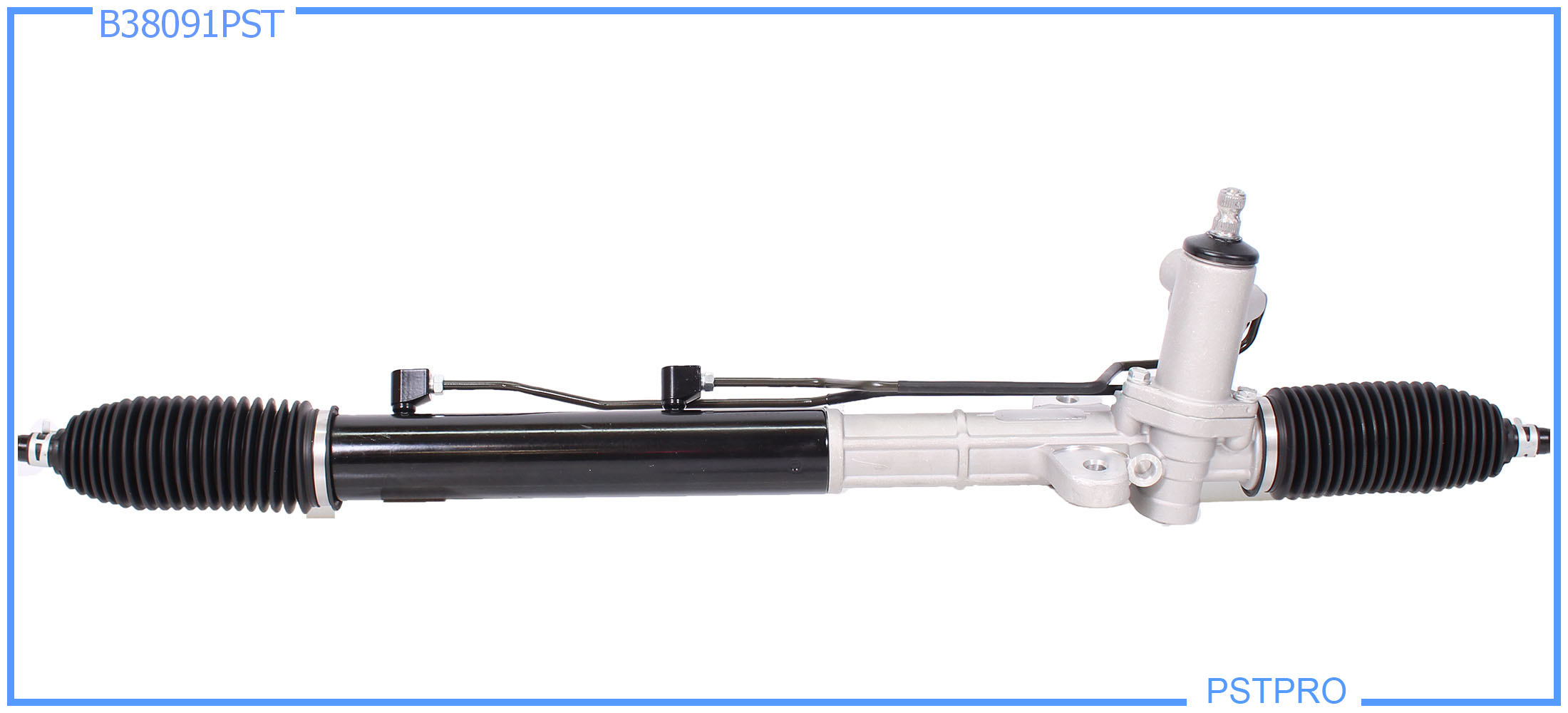 Гидравлическая рулевая рейка KIA Sorento 2009- вход/выход М16/М16