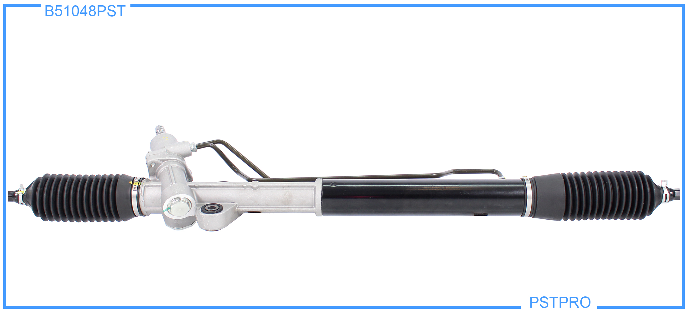 Гидравлическая рулевая рейка Mitsubishi Pajero III 2000-2007, Mitsubishi Montero III 2000-2007 длина в сборе 1200 мм