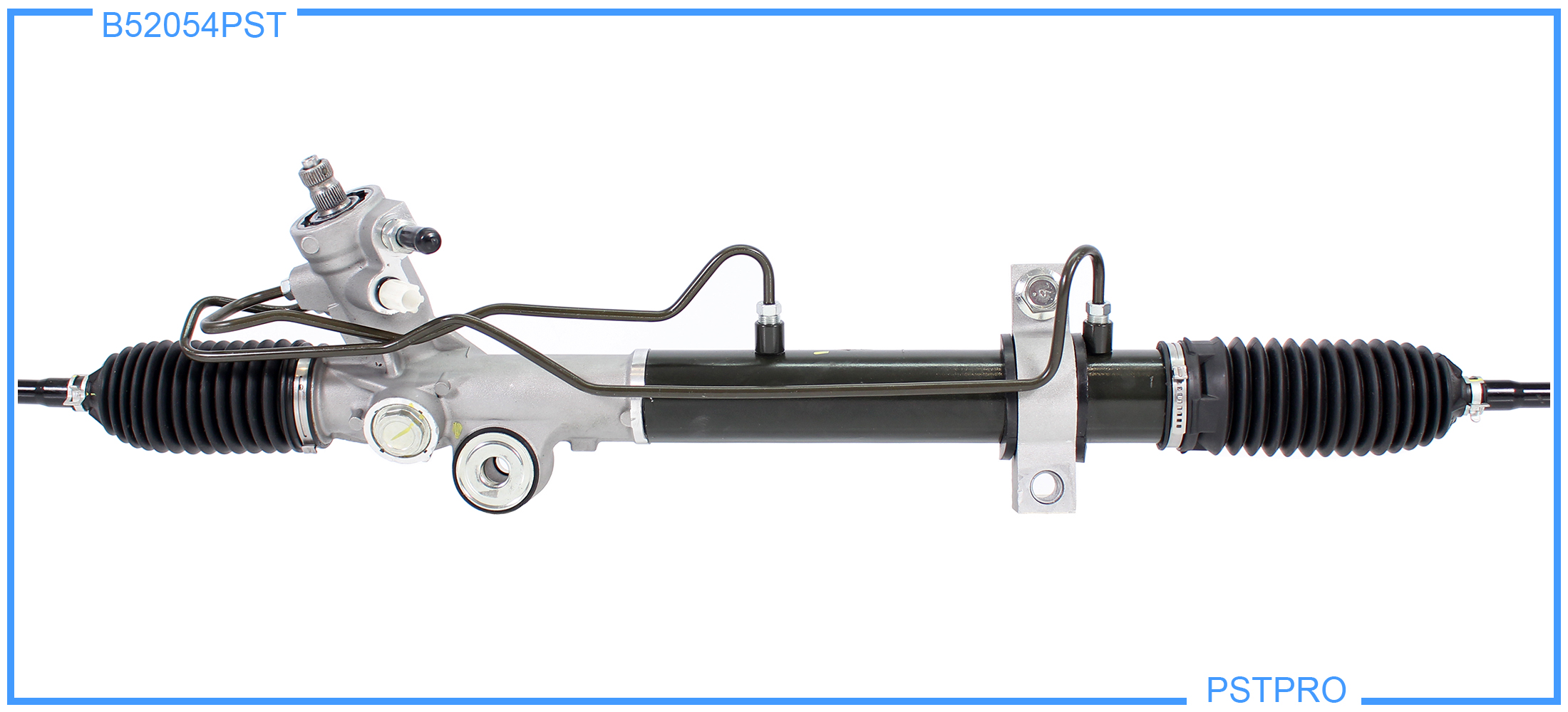 Гидравлическая рулевая рейка Nissan Murano 2002-2008 2WD, резьбa тяг под наконечники M14×1,5 мм