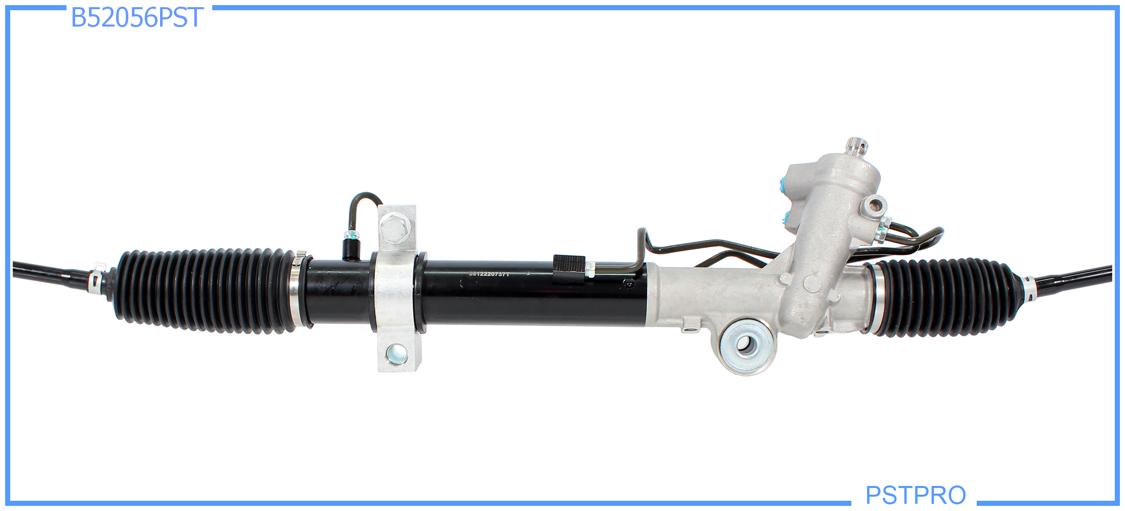 Гидравлическая рулевая рейка Nissan Murano 2002-2008 4WD, резьба тяг под наконечники M14×1,5мм