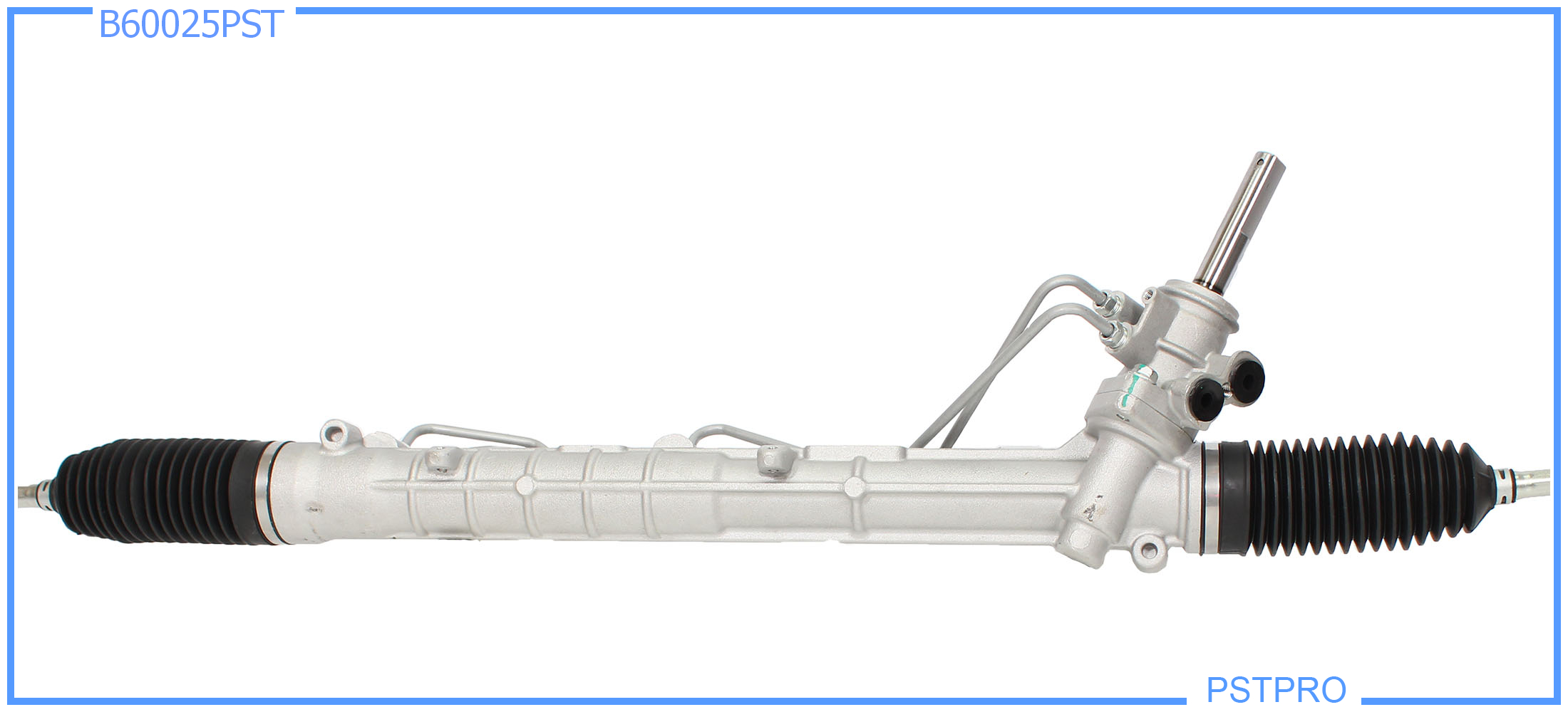 Гидравлическая рулевая рейка Renault Logan NEW / Sandero II 2012-, Lada Xray 2015- с трубками БЕЗ резьбы