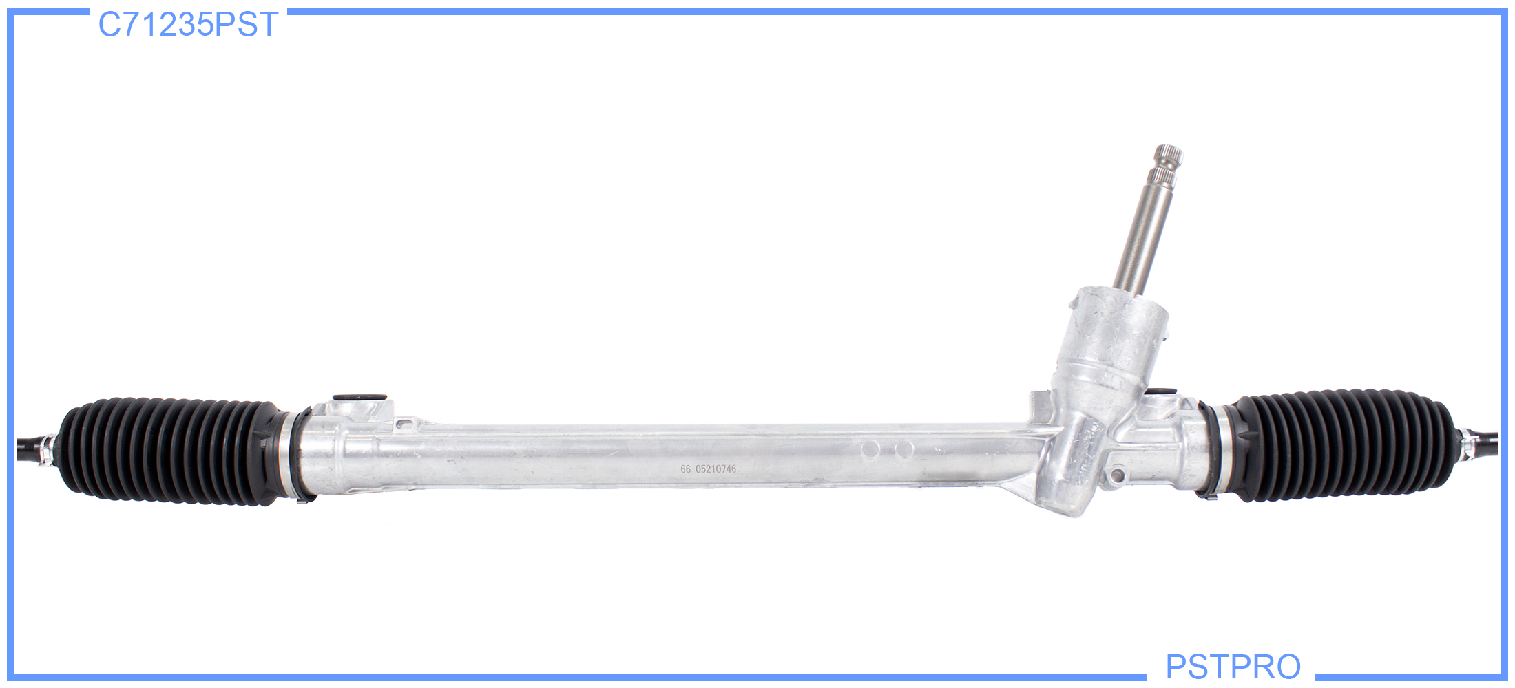 Механическая рулевая рейка Suzuki Swift IV 2010- расстояние между центрами крепёжных отверстий 490мм