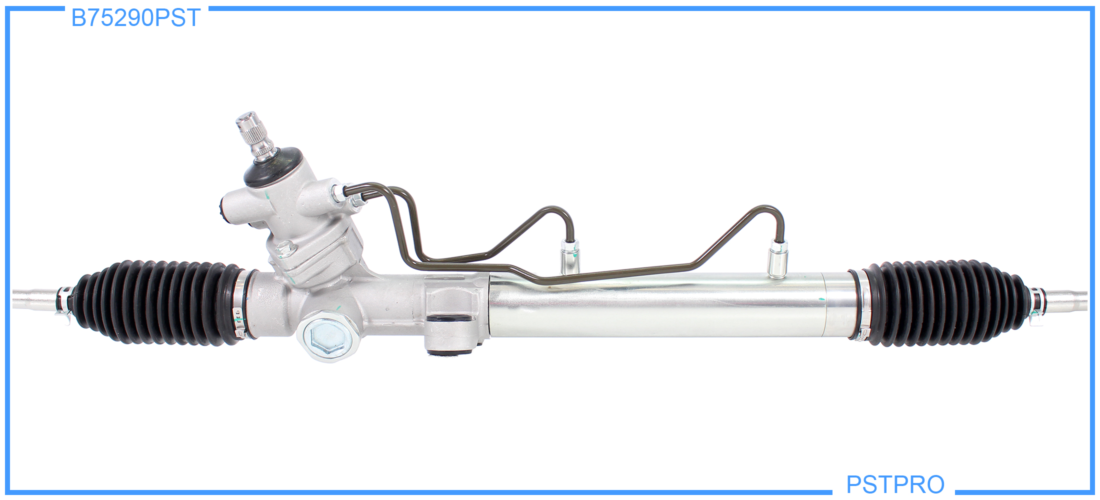 Гидравлическая рулевая рейка Toyota Carina E 1992-1997 шлицевой шток Ø17,5 мм
