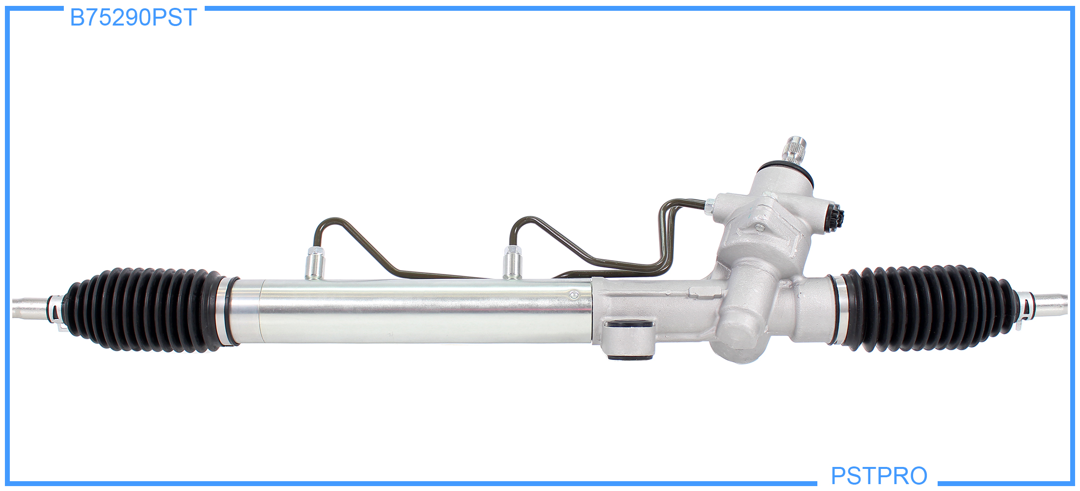 Гидравлическая рулевая рейка Toyota Carina E 1992-1997 шлицевой шток Ø17,5 мм