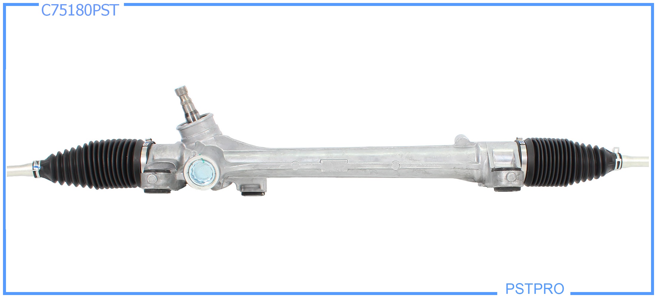 Механическая рулевая рейка Toyota Corolla E120 2002-2006 крепления в сайлентблоке КРУГЛОЙ формы