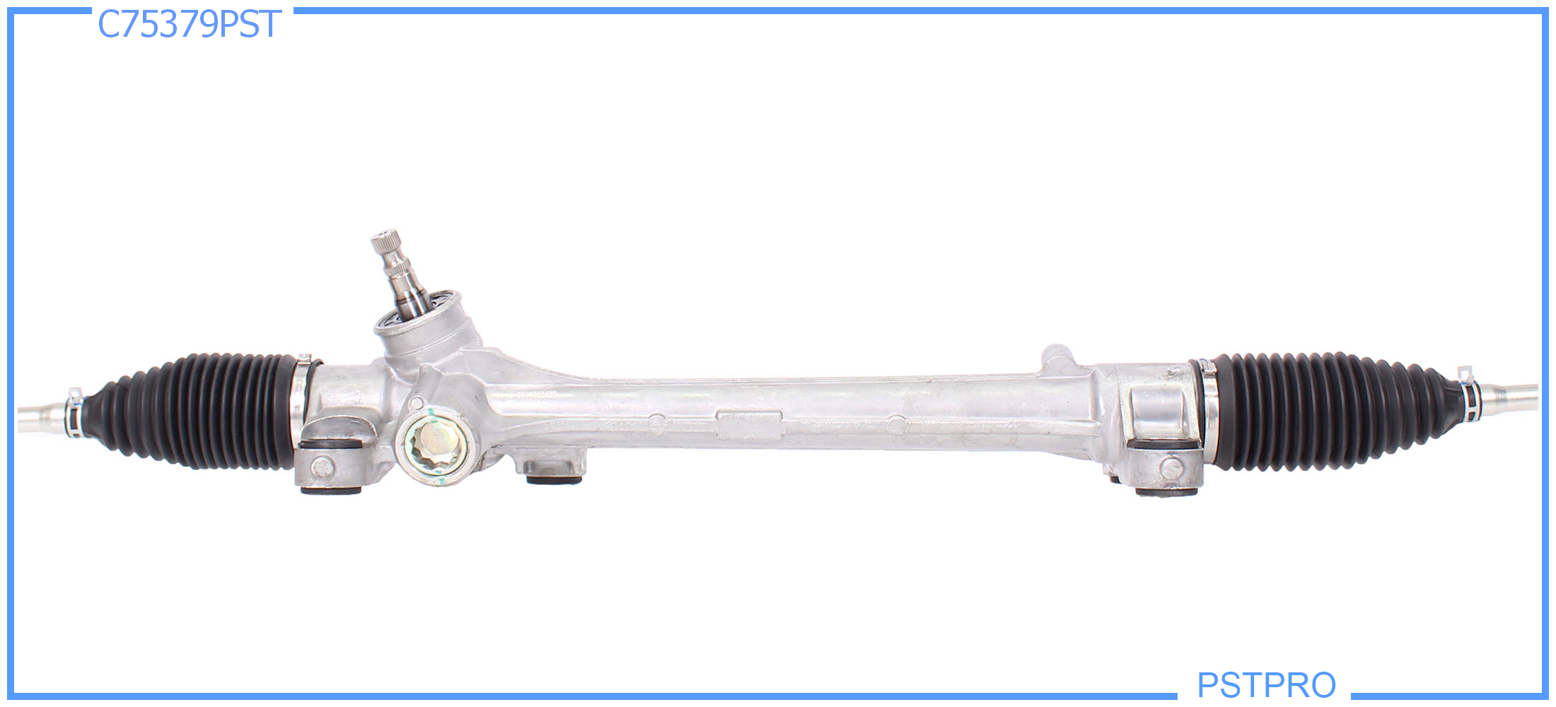 Механическая рулевая рейка Toyota Corolla E120 2002-2006 крепления в сайлентблоке ОВАЛЬНОЙ формы