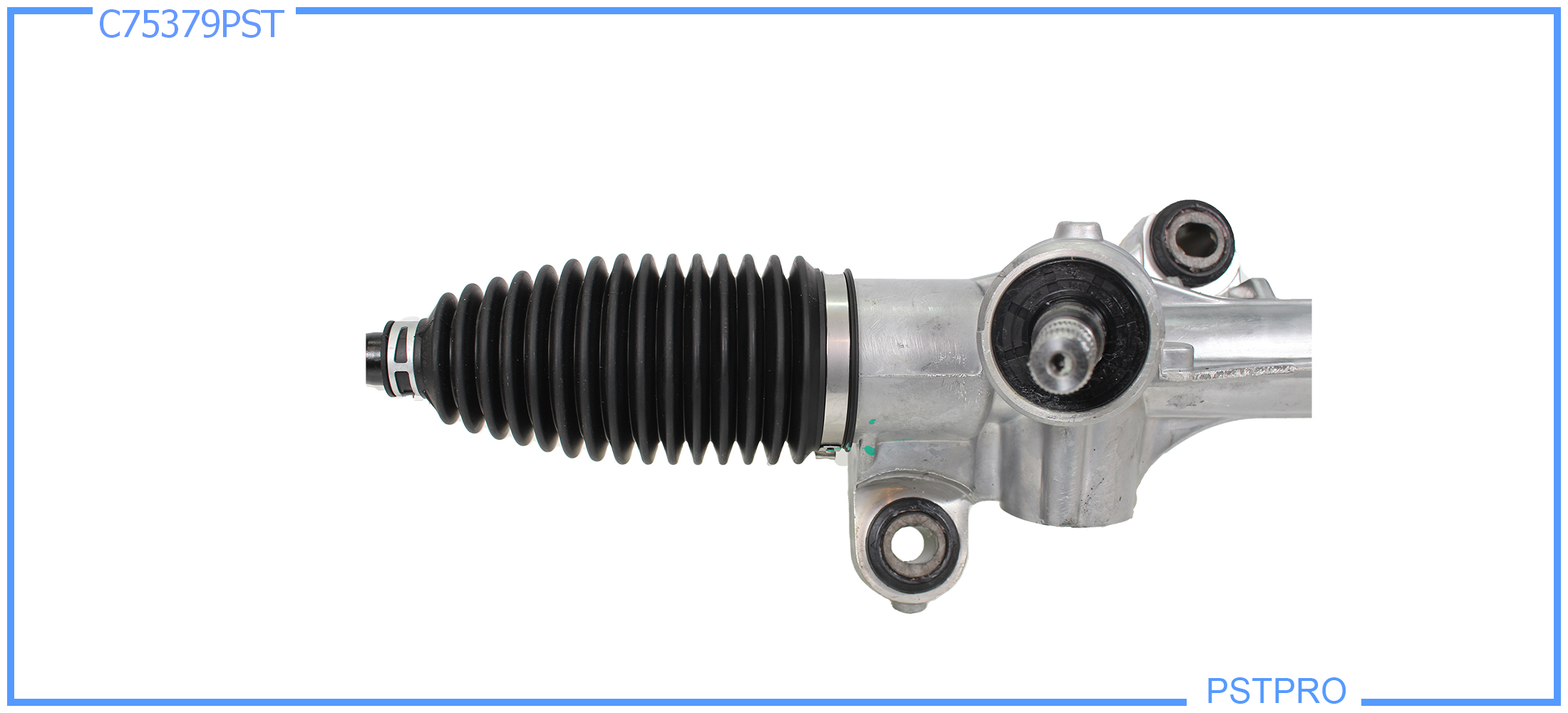 Механическая рулевая рейка Toyota Corolla E120 2002-2006 крепления в сайлентблоке ОВАЛЬНОЙ формы