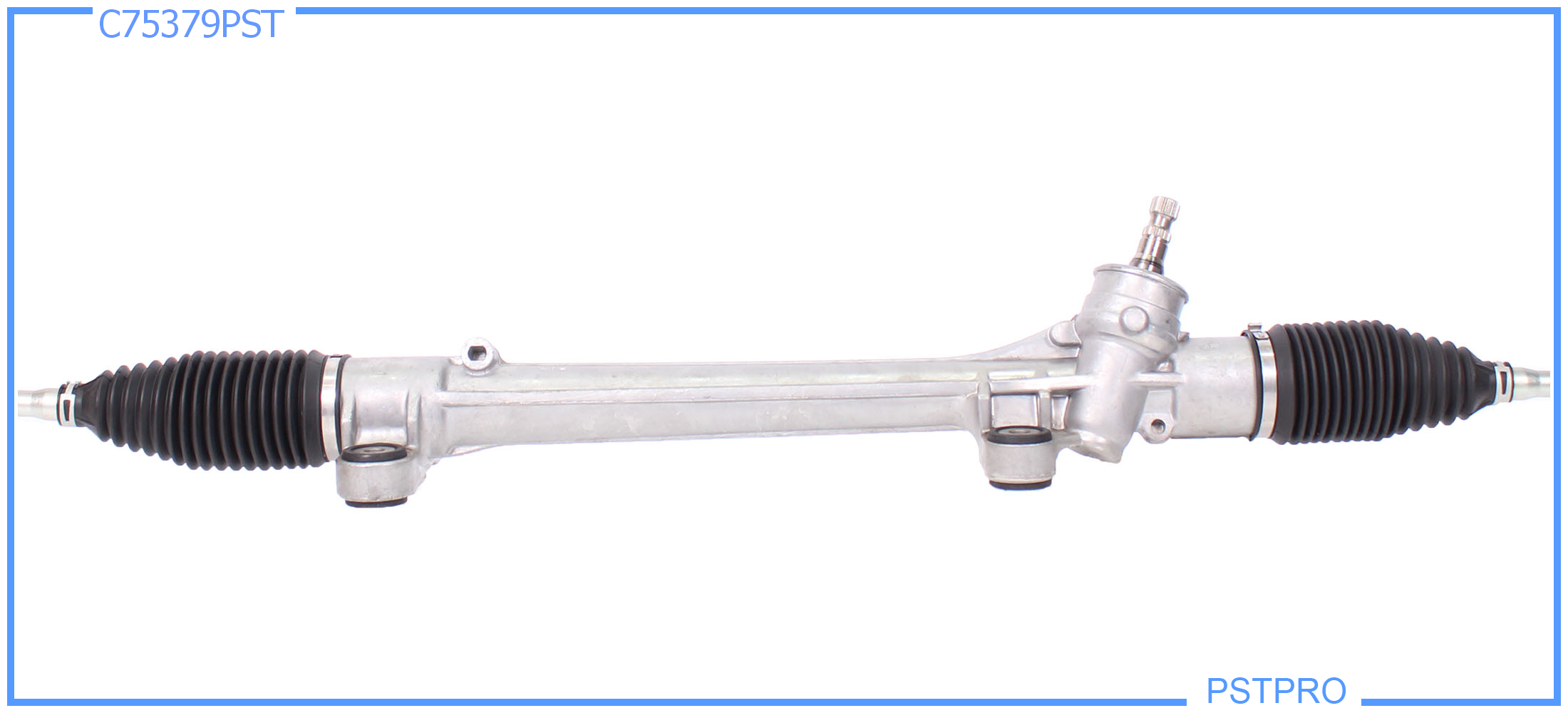 Механическая рулевая рейка Toyota Corolla E120 2002-2006 крепления в сайлентблоке ОВАЛЬНОЙ формы