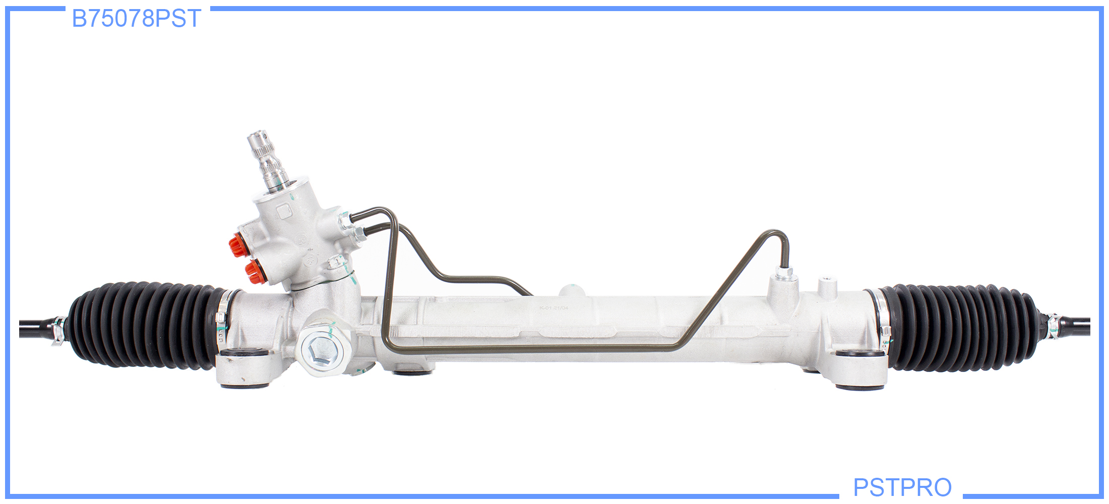 Гидравлическая рулевая рейка Toyota Matrix 2003-2008, Pontiac Vibe 2003-2008 длина рейки L-1100 мм