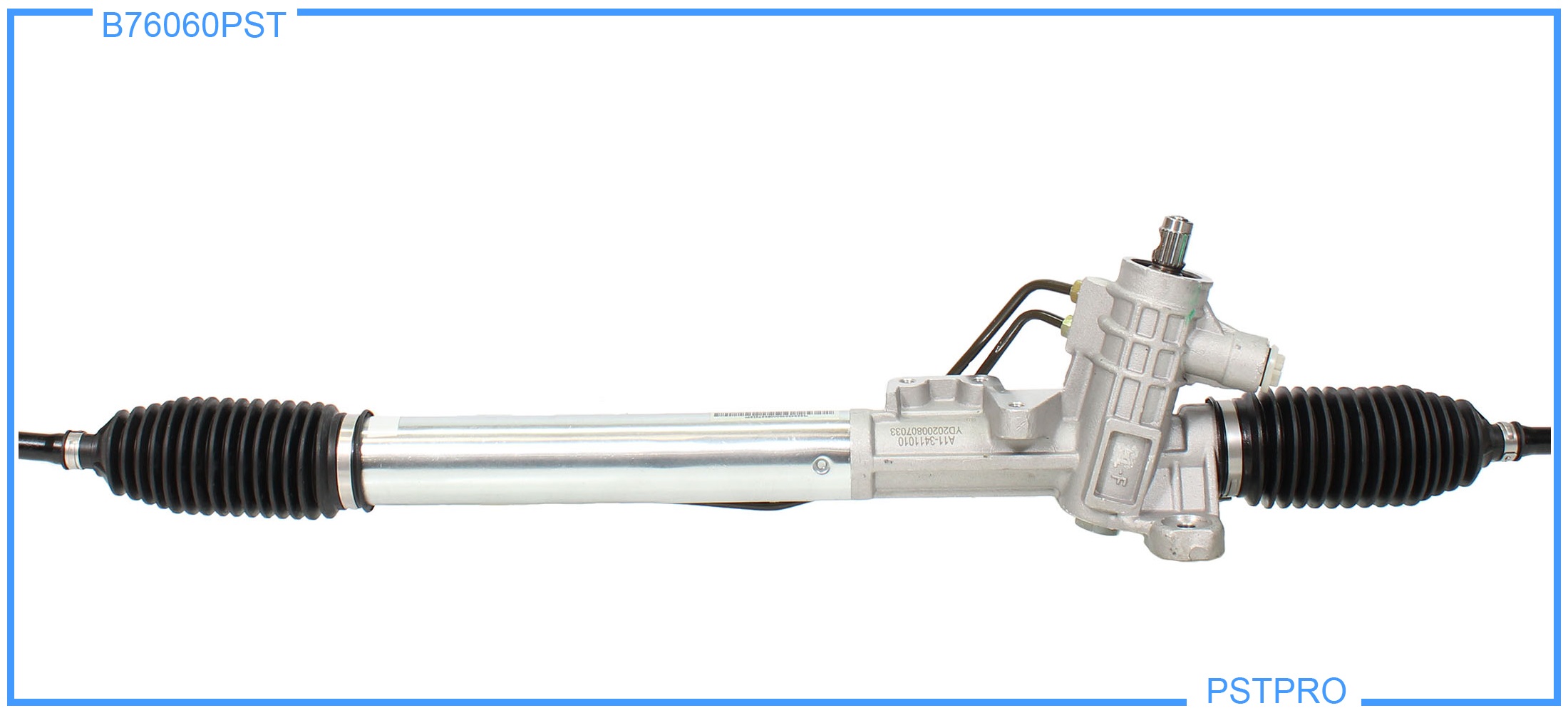 Гидравлическая рулевая рейка VW Passat B3 / B4 1988-1996 С ПЛОЩАДКОЙ, шток 22 шлица