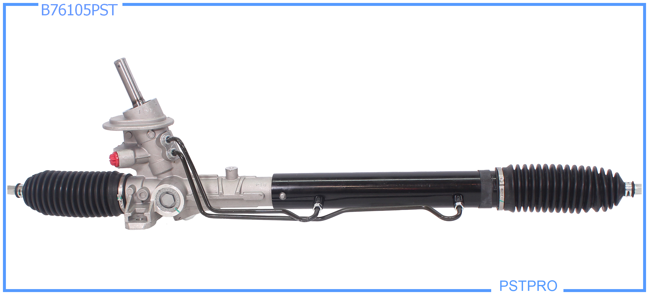 Гидравлическая рулевая рейка VW Sharan I 1995-2000 шток с 2 фасками