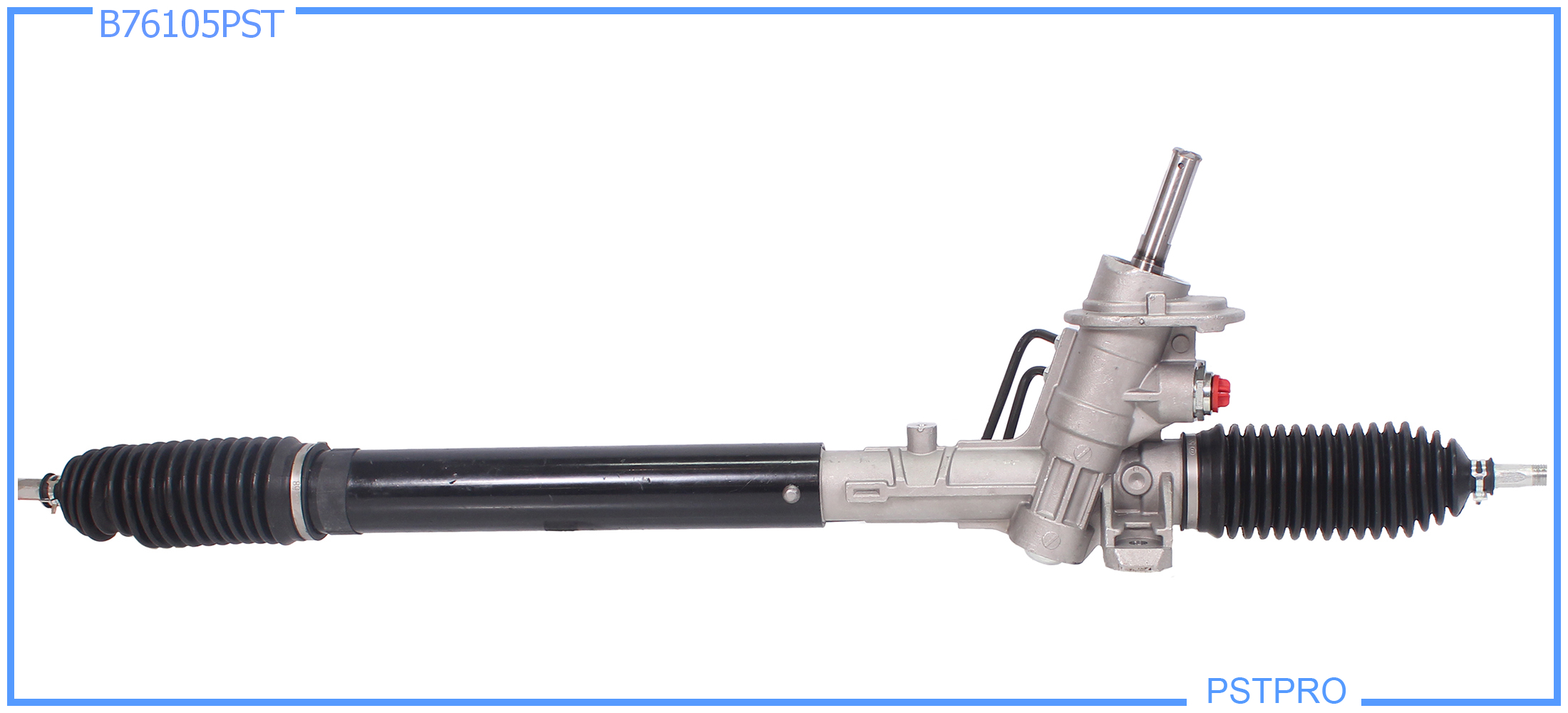 Гидравлическая рулевая рейка VW Sharan I 1995-2000 шток с 2 фасками