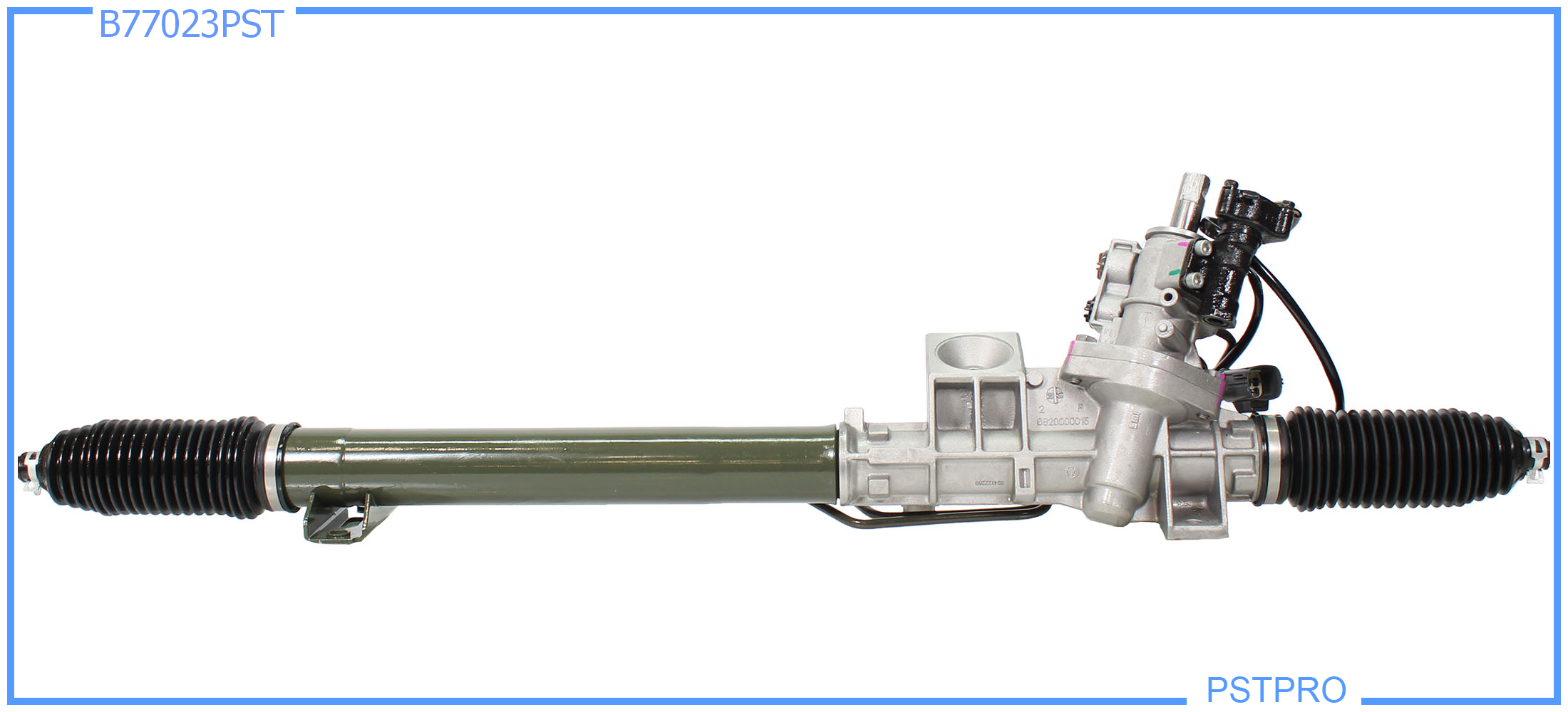 Гидравлическая рулевая рейка Volvo S80 I 1998-2006 с сервотроником (длинный провод)