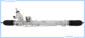 Гидравлическая рейка Volvo XC90 2002-2014 с серв, площадкой крепления подушки и трубками на резьбе